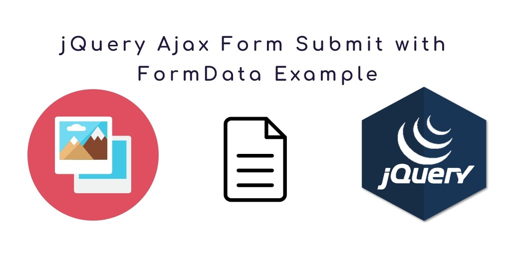 ajax formdata file upload